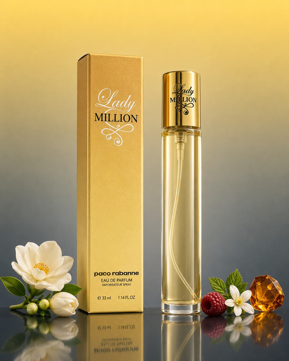 Lady Million Paco Rabanne parfum femme 33ml vente en gros